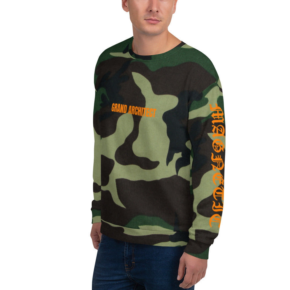 Grand Architect Camo Unisex Sweatshirt