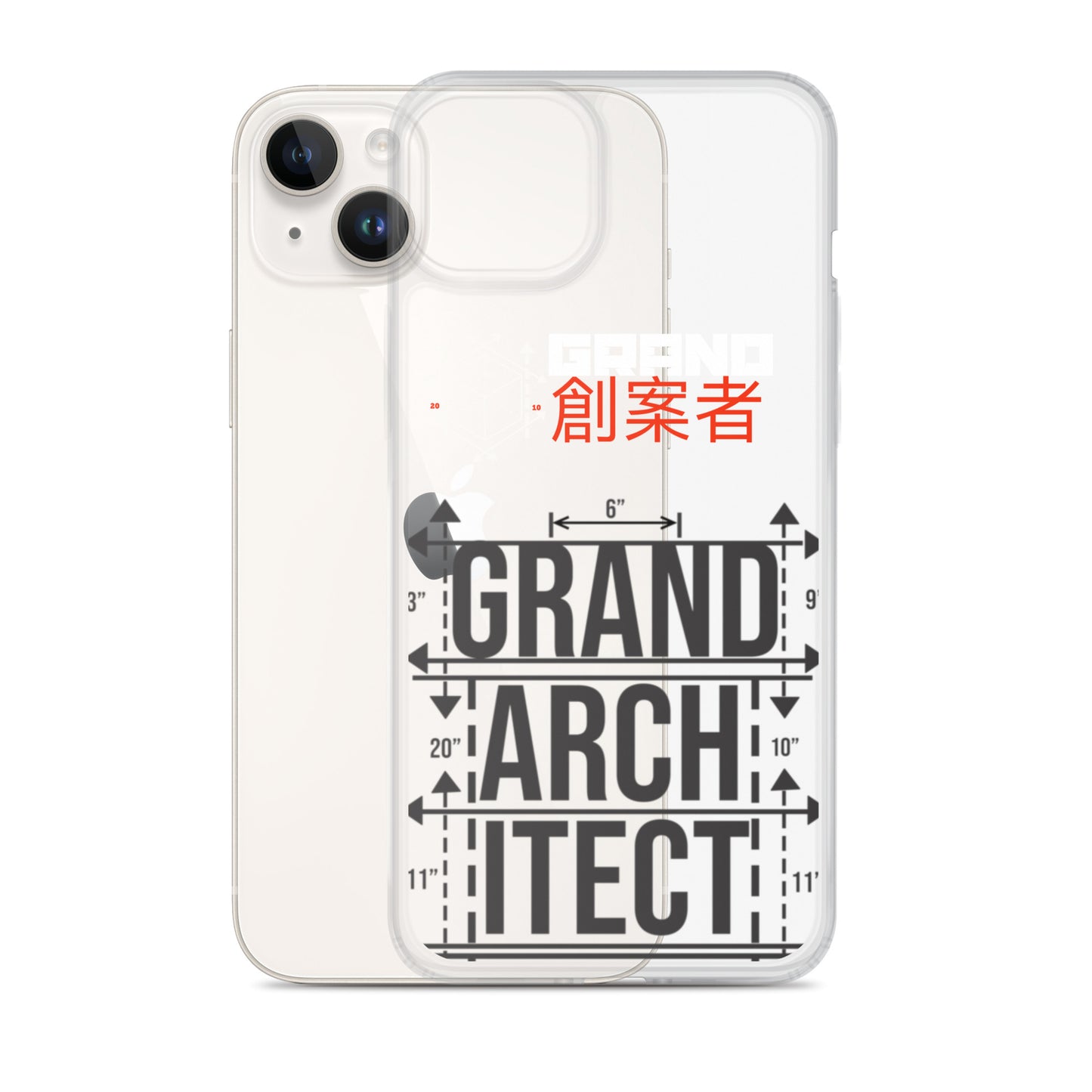 Grand Architect Clear Case for iPhone®