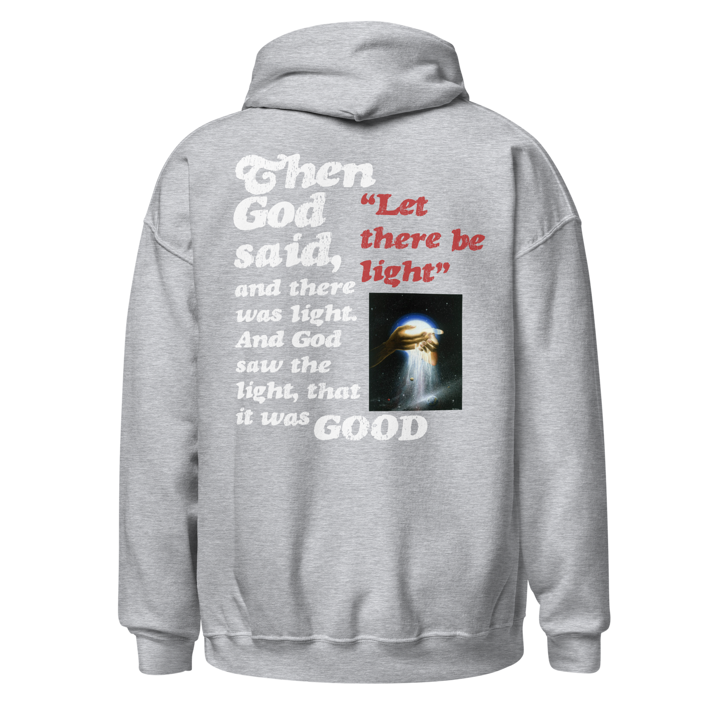 Genesis 1:3-embroidery Hoodie