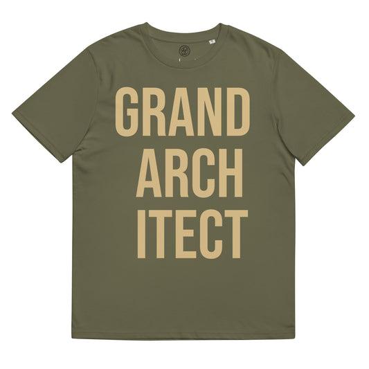 Grand Architect Unisex organic cotton t-shirt