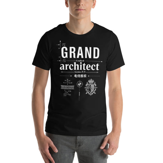 Grand Architect Crafted Genius Unisex t-shirt