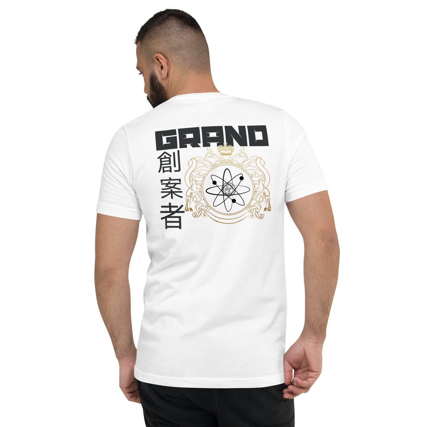 Grand Architect Golden Crest Unisex Short Sleeve V-Neck T-Shirt