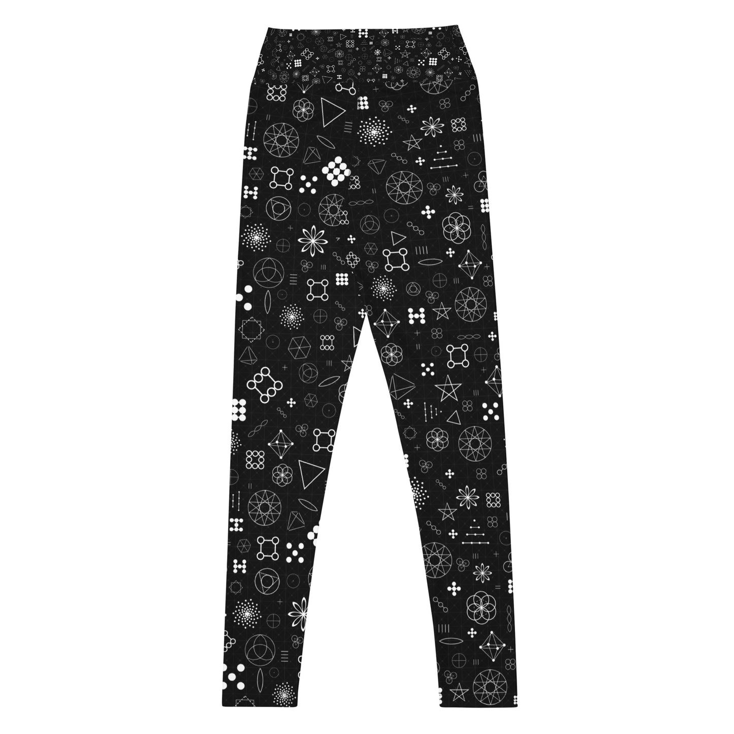 Quadrivium pattern Yoga Leggings