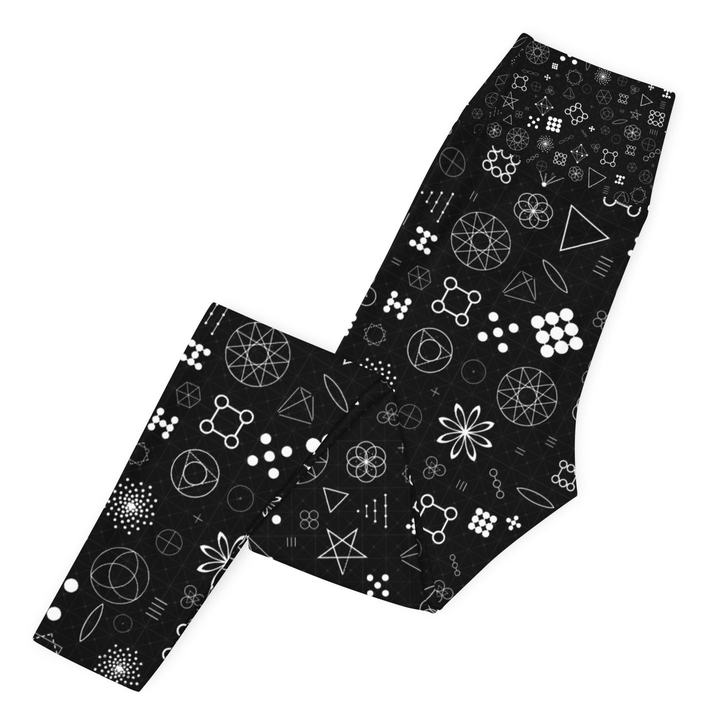 Quadrivium pattern Yoga Leggings