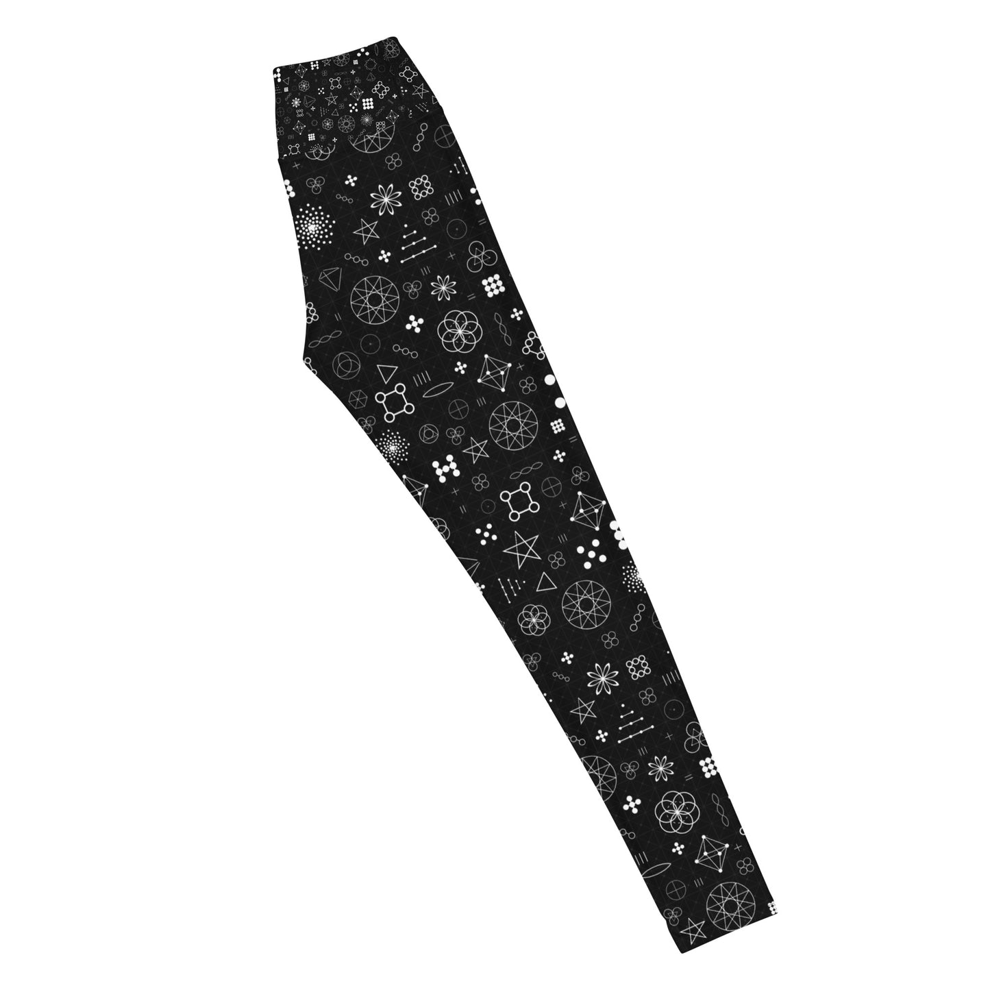 Quadrivium pattern Yoga Leggings