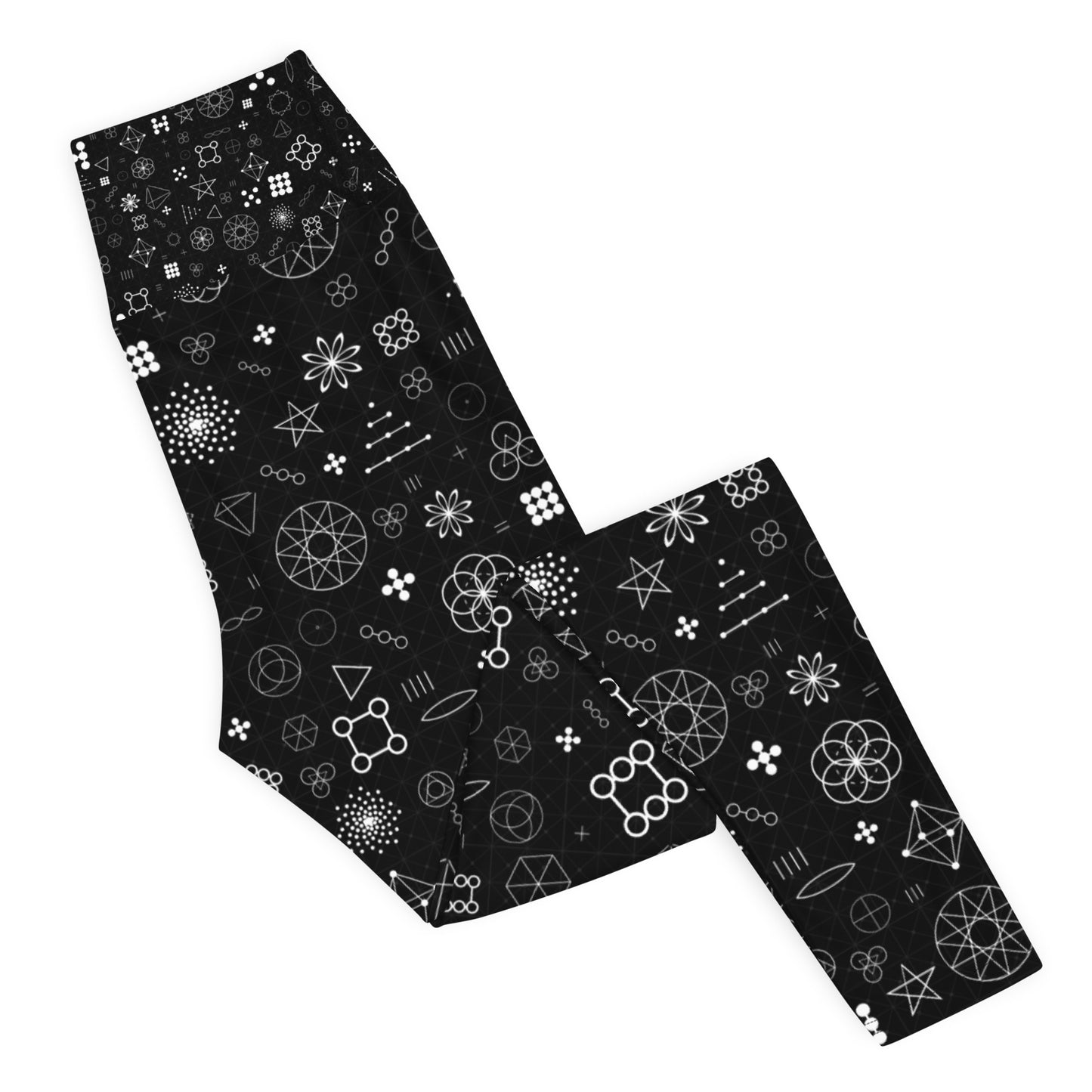 Quadrivium pattern Yoga Leggings