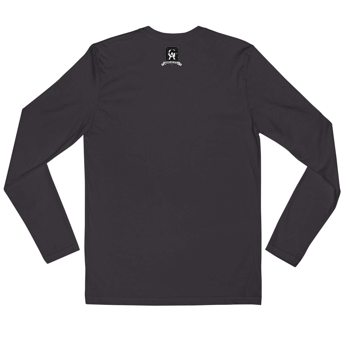 The Grid Long Sleeve Fitted Crew